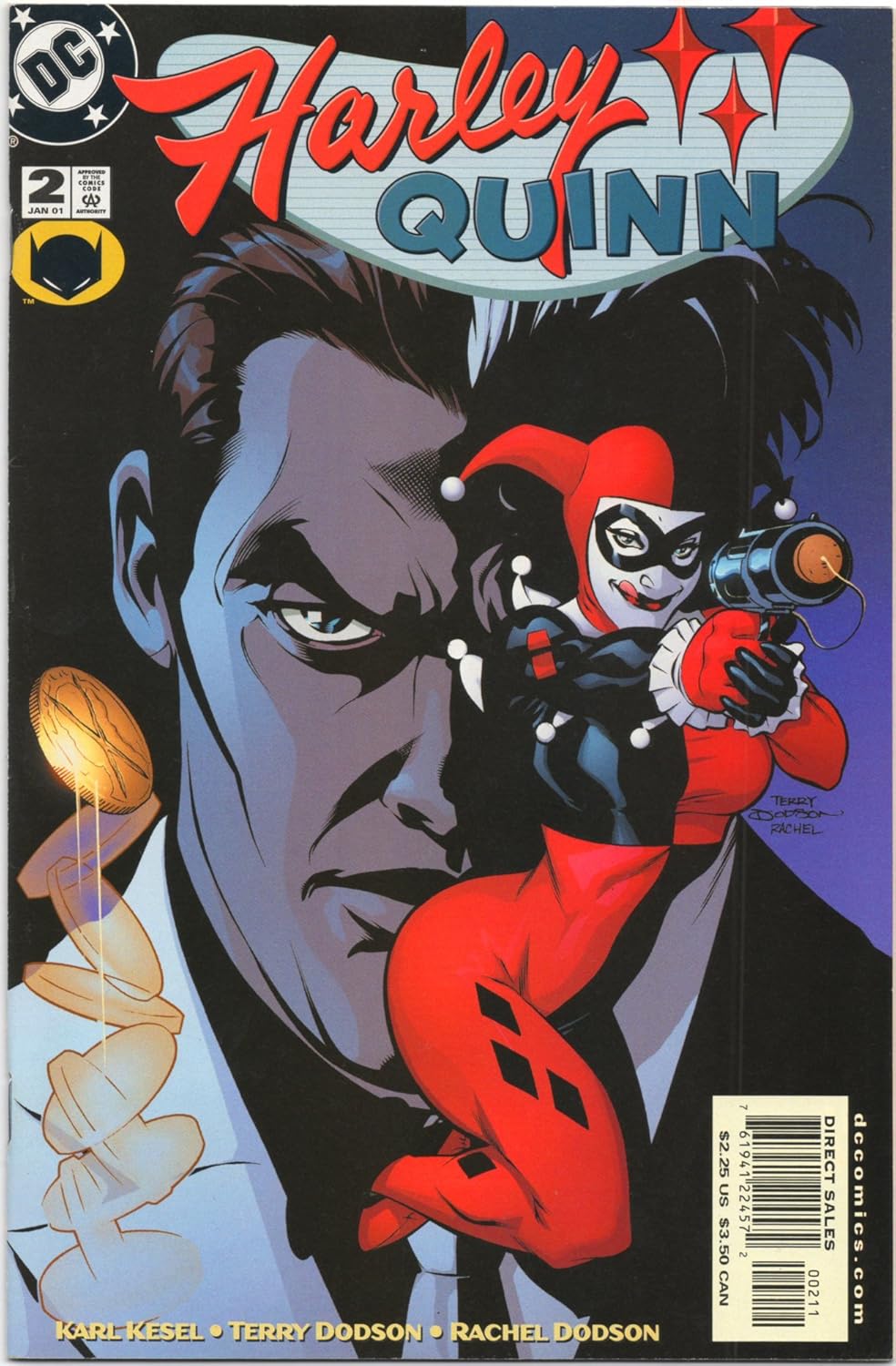 Harley Quinn #2 January 2001 Cover Date (DC)
Harley Quinn #2 January 2001 Cover Date (DC)