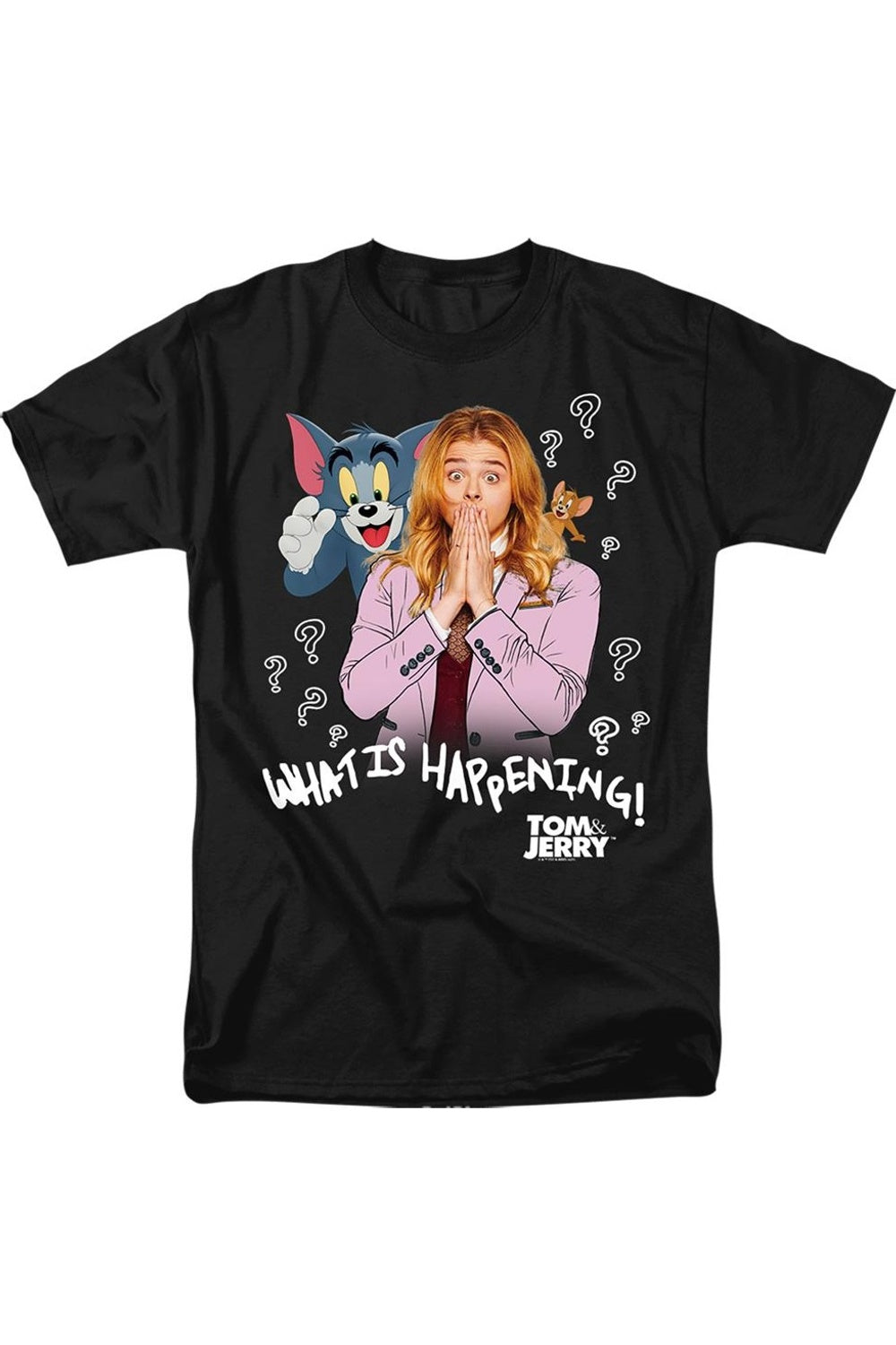 Футболка с коротким рукавом для взрослых «Что происходит в фильме Том и Джерри» Tom And Jerry Movie, черный
Футболка с коротким рукавом для взрослых «Что происходит в фильме Том и Джерри» Tom And Jerry Movie, черный