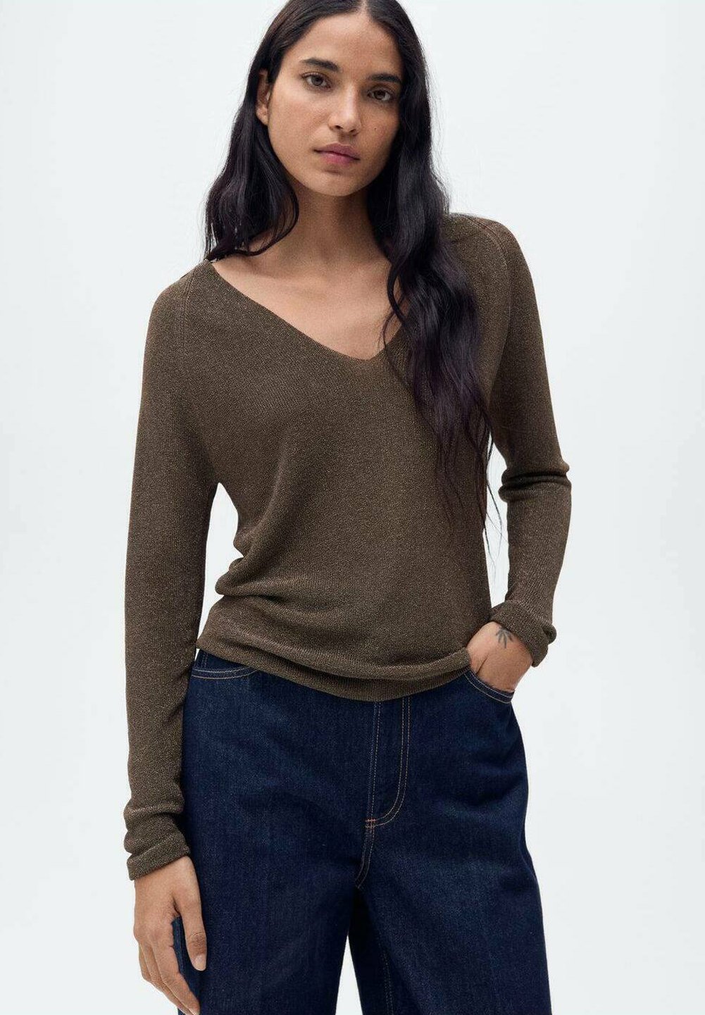 Джемпер Mango, коричневый
Джемпер Mango, коричневый