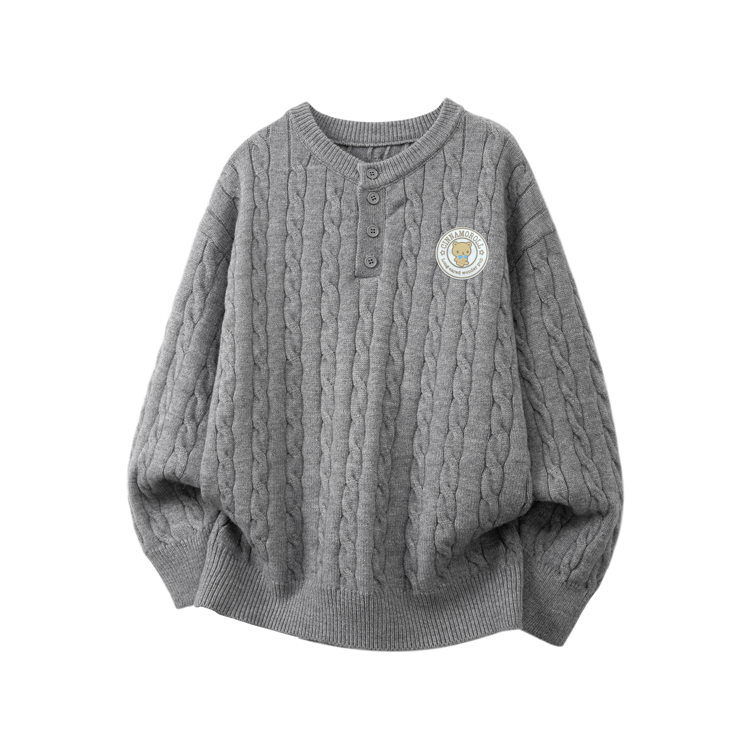 Свитер Cinnamoroll унисекс Sanrio, темно-серый
Свитер Cinnamoroll унисекс Sanrio, темно-серый