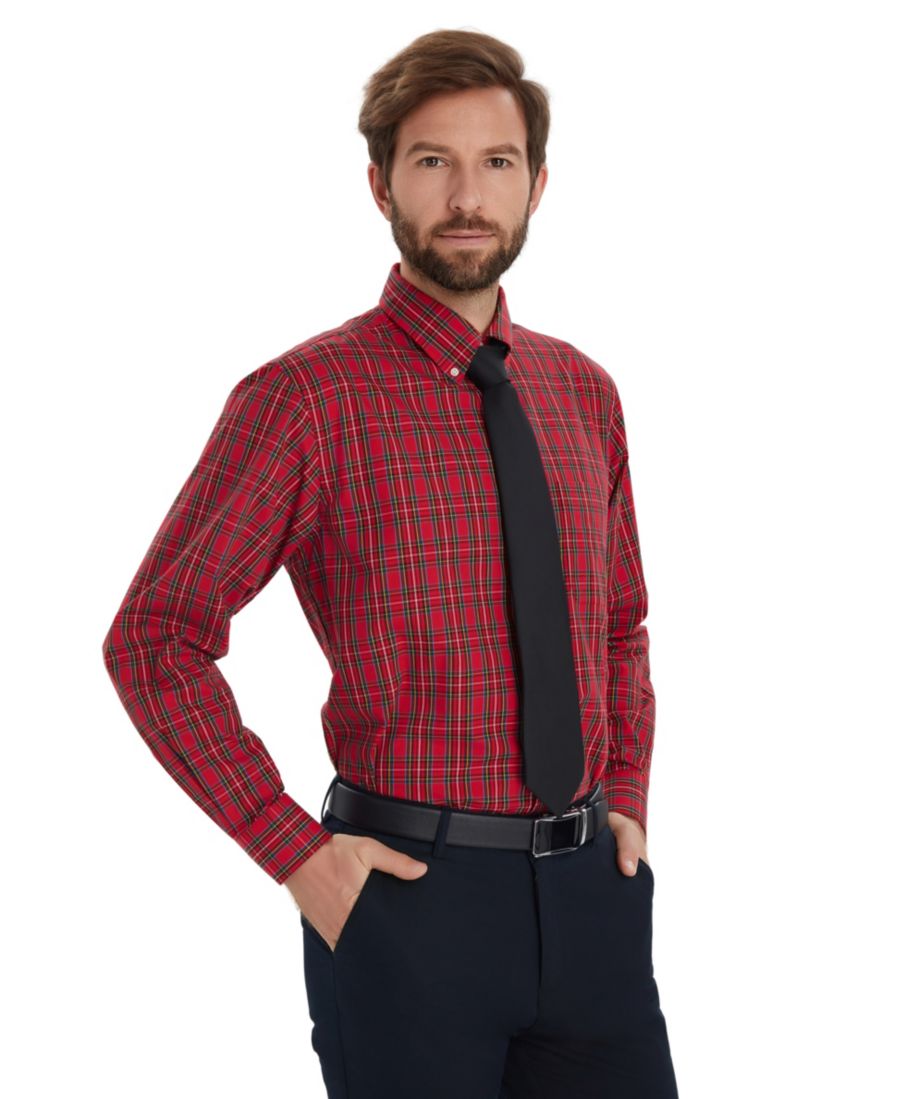 Мужская рубашка Stewart Tartan Regular-Fit Club Room, Red
Мужская рубашка Stewart Tartan Regular-Fit Club Room, Red