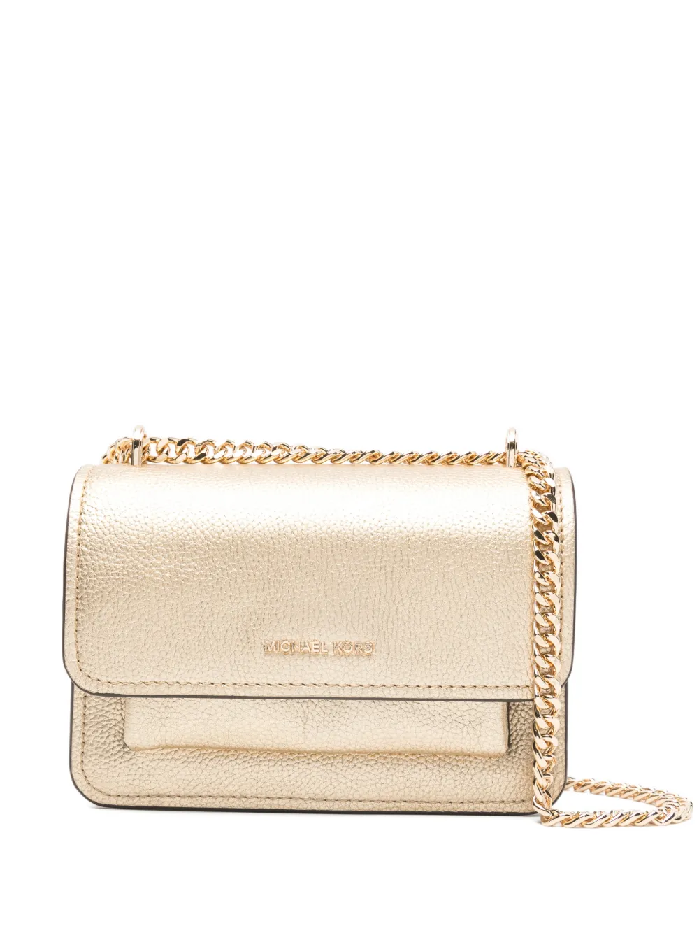 Кожаная сумка на плечо Claire с цепочным ремешком Michael Michael Kors, золотой
Кожаная сумка на плечо Claire с цепочным ремешком Michael Michael Kors, золотой