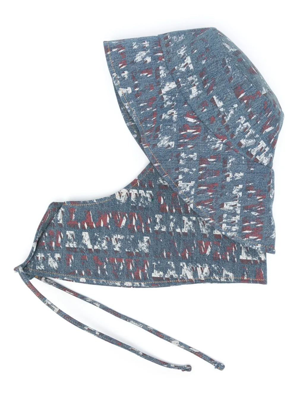 Панама с логотипом из коллаборации с Future Lanvin, синий 
Панама с логотипом из коллаборации с Future Lanvin, синий