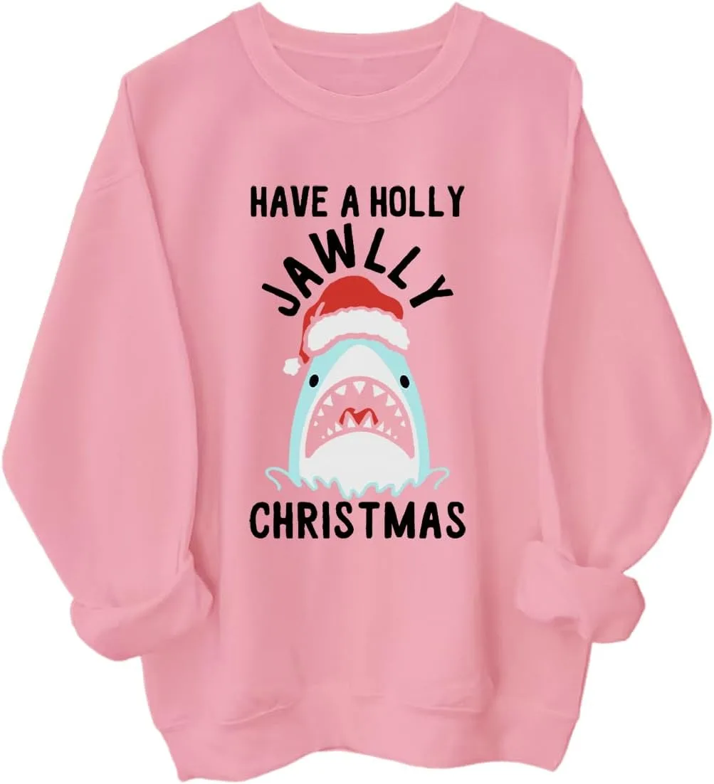 Толстовка Have A Holly Jawly Christmas с принтом акулы в шапке Санты Racsea
Толстовка Have A Holly Jawly Christmas с принтом акулы в шапке Санты Racsea
