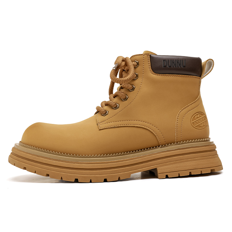 Dunnu Короткие мартинсы мужские черно-желтые, цвет Yellow 
Dunnu Короткие мартинсы мужские черно-желтые, цвет Yellow