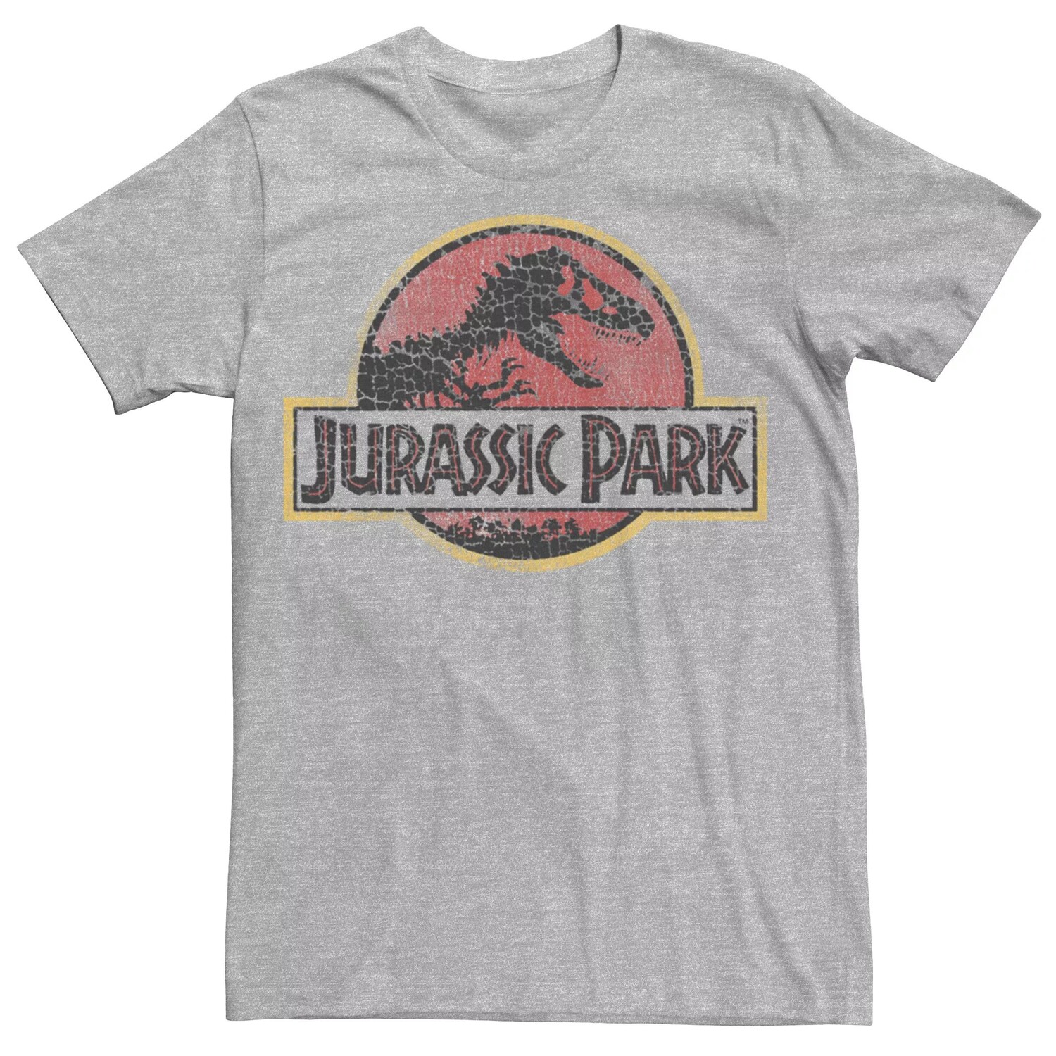 Мужская футболка с треснувшим логотипом «Парк Юрского периода» Licensed Character
Мужская футболка с треснувшим логотипом «Парк Юрского периода» Licensed Character