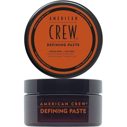 Воск для укладки волос Defining Paste средней фиксации с слабым блеском для мужчин 85 г, American Crew 
Воск для укладки волос Defining Paste средней фиксации с слабым блеском для мужчин 85 г, American Crew