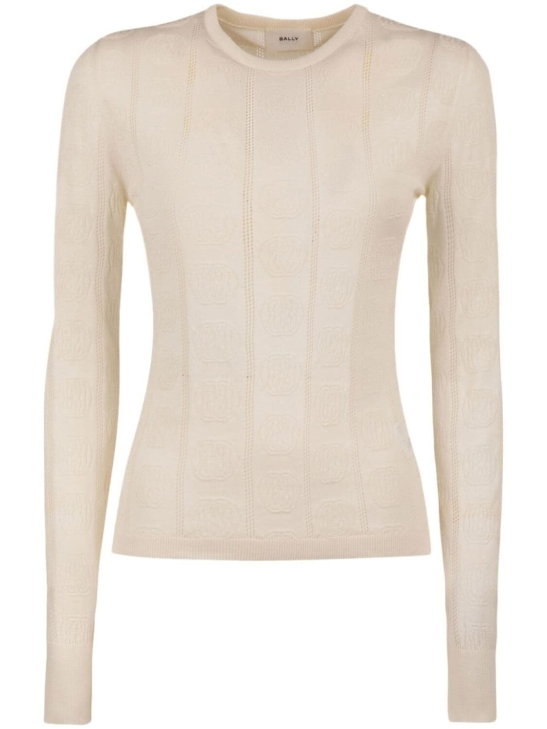 Bally джемпер вязки интарсия с узором, нейтральный цвет
Bally джемпер вязки интарсия с узором, нейтральный цвет