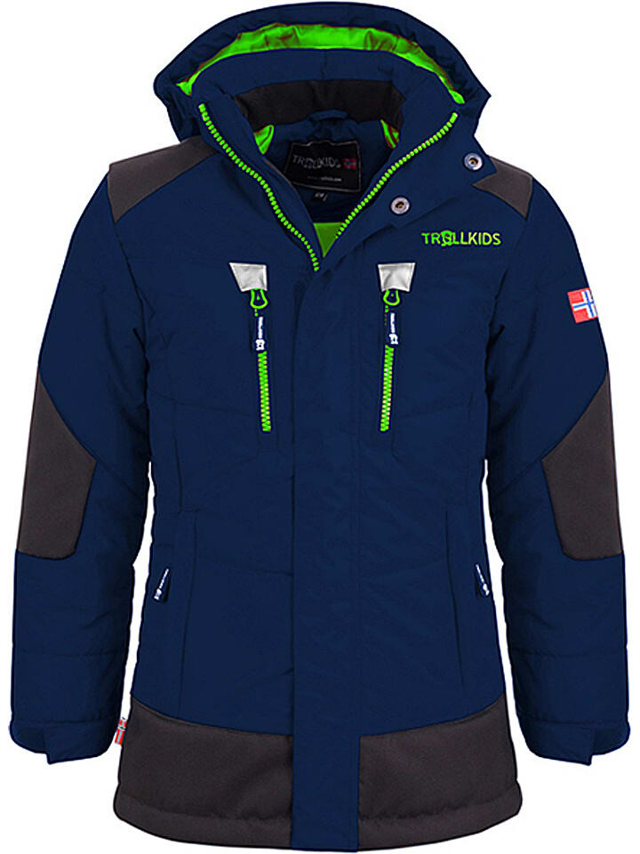 Зимняя куртка Trollkids Narvik, цвет dunkelblau/grün
Зимняя куртка Trollkids Narvik, цвет dunkelblau/grün