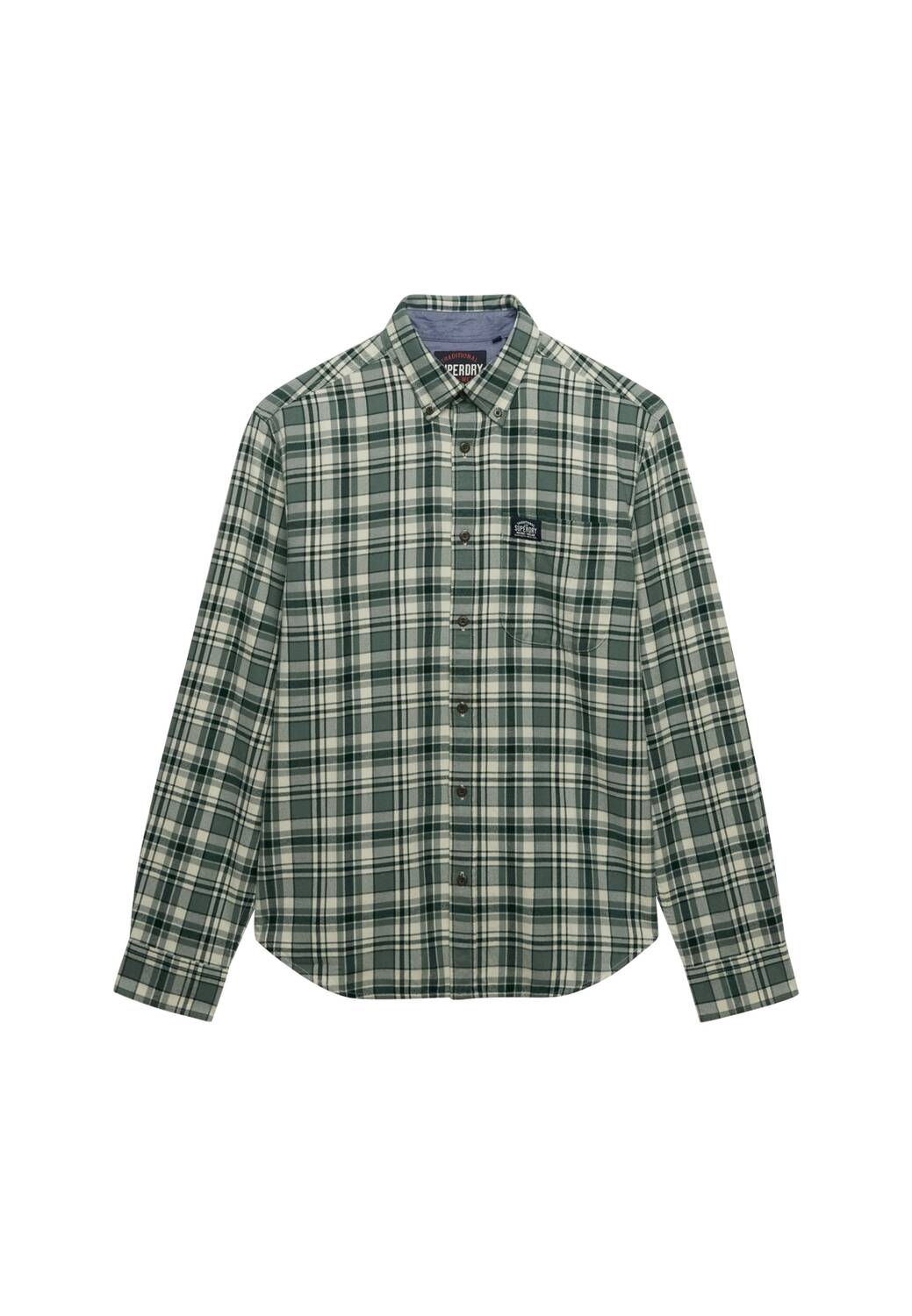 Superdry & Co Рубашка на пуговицах Comfort Fit в зеленом цвете
Superdry & Co Рубашка на пуговицах Comfort Fit в зеленом цвете