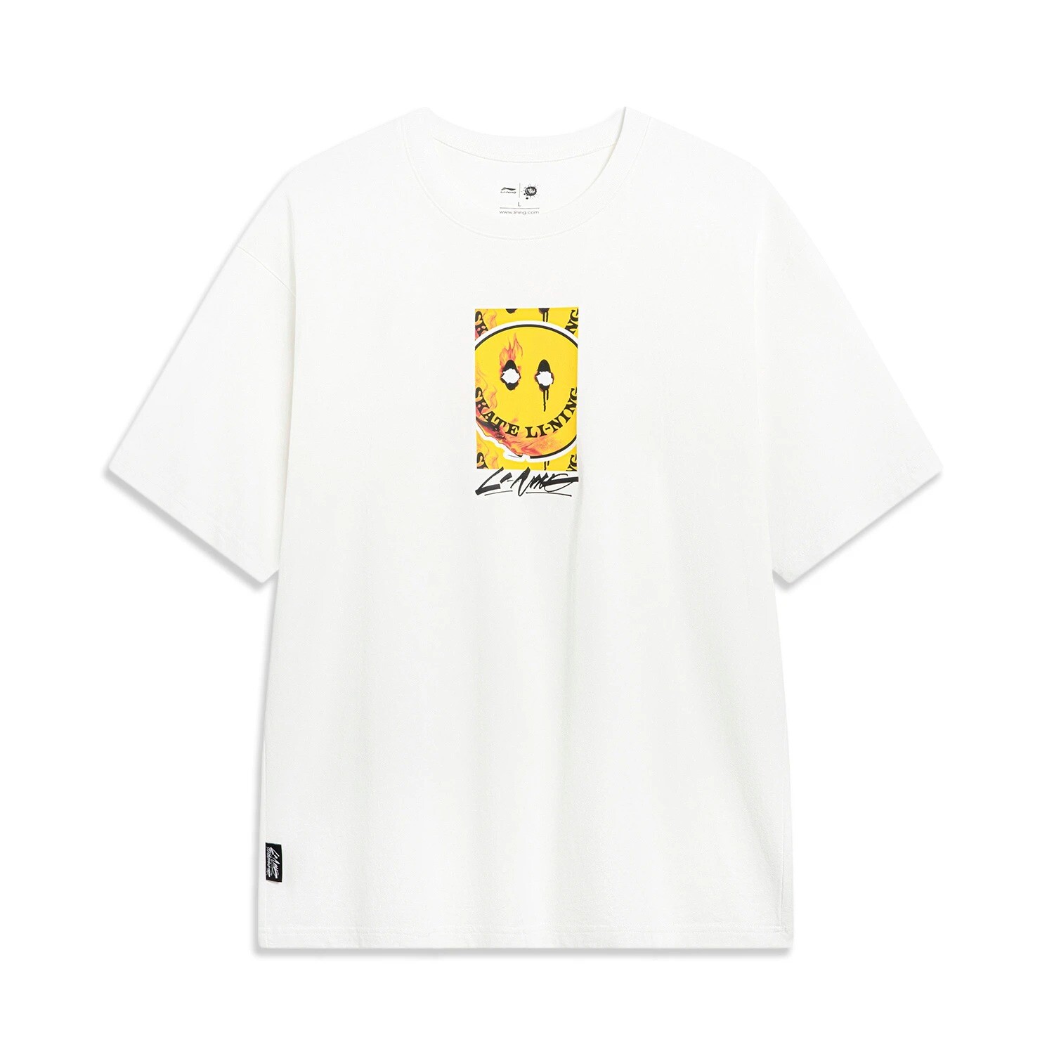 Футболка для скейтборда унисекс молочно-белая Lining, слоновая кость
Футболка для скейтборда унисекс молочно-белая Lining, слоновая кость