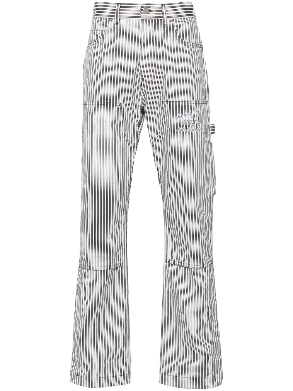 Брюки в полоску AMIRI, черный
Брюки в полоску AMIRI, черный