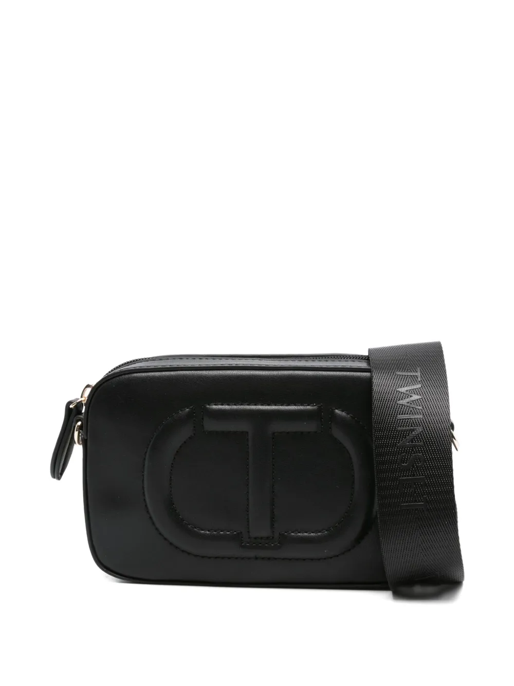 Сумка через плечо с тисненым логотипом и застежкой-молнией сверху TWINSET Kids, черный
Сумка через плечо с тисненым логотипом и застежкой-молнией сверху TWINSET Kids, черный