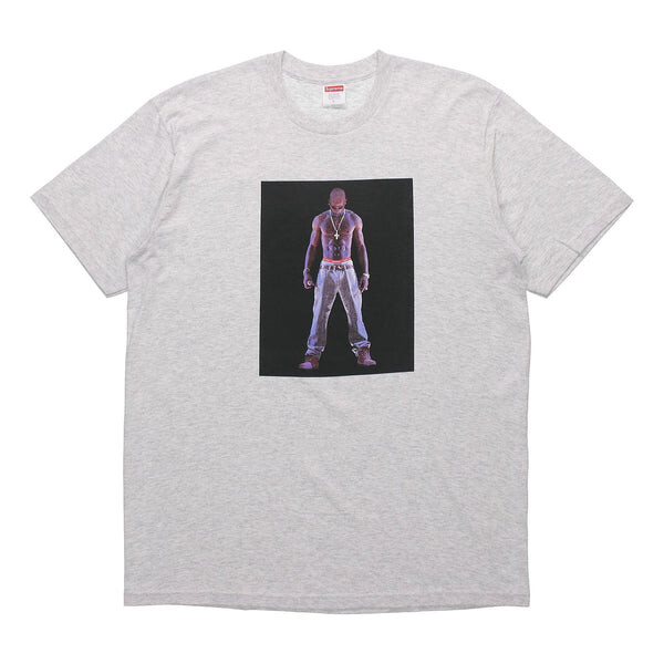 Футболка ss20 week 1 tupac hologram tee virtual characters short sleeve gray Supreme, серый 
Футболка ss20 week 1 tupac hologram tee virtual characters short sleeve gray Supreme, серый