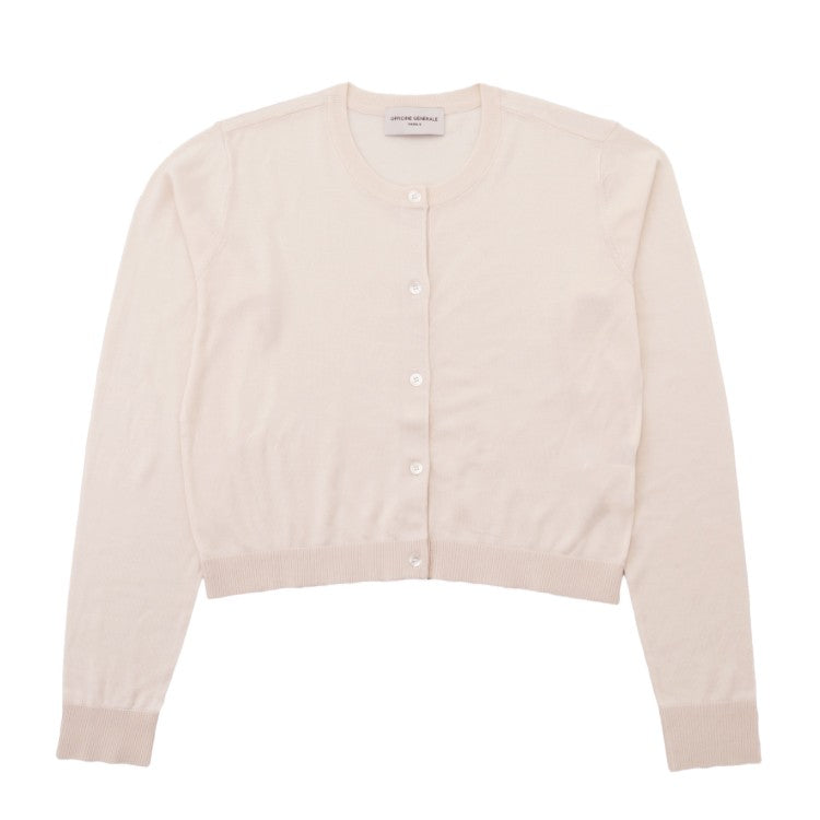 Слегка приталенный кардиган с длинными рукавами Officine Generale, розовый
Слегка приталенный кардиган с длинными рукавами Officine Generale, розовый