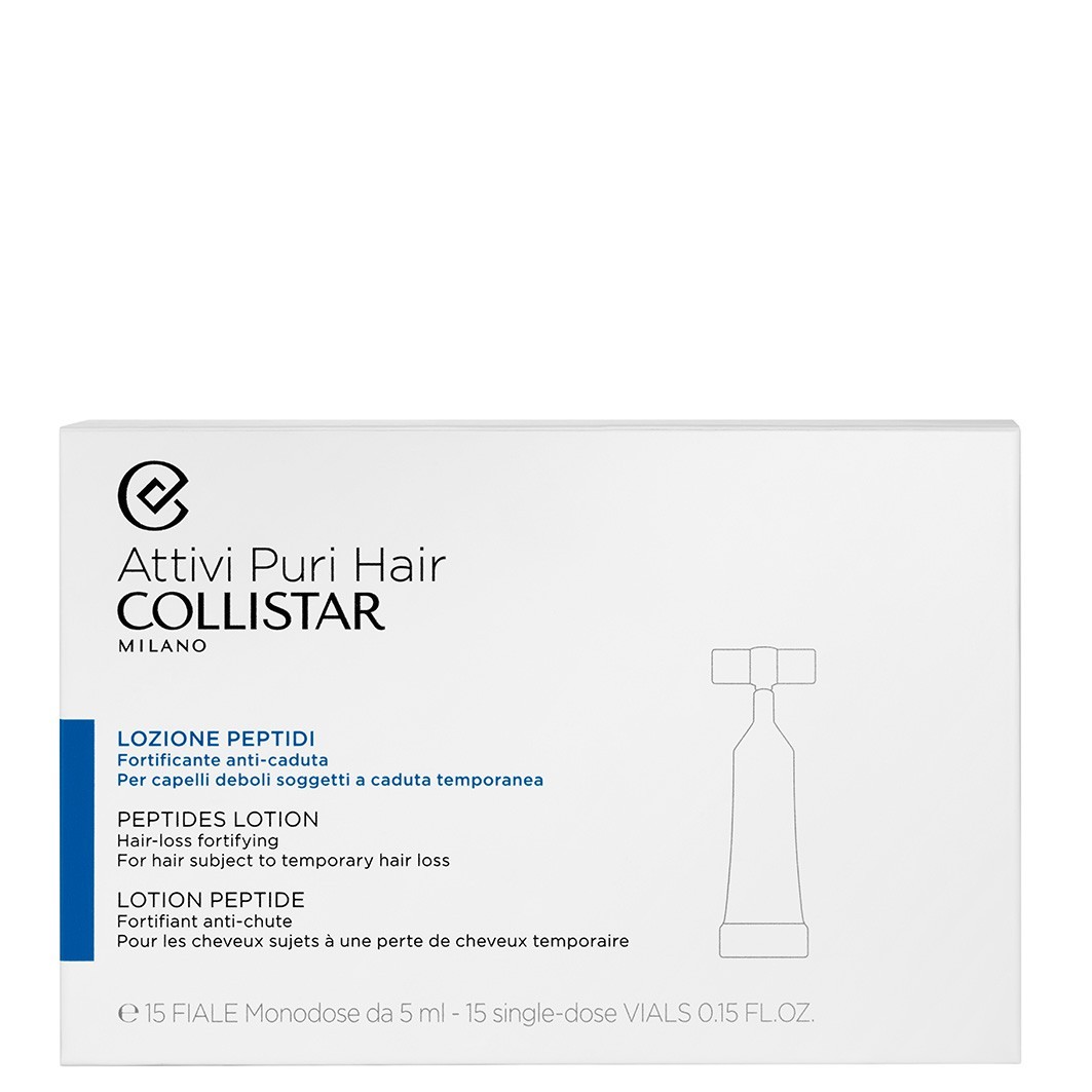 Крем для волос attivi puri lotion mit peptiden Collistar, объем 15 мл
Крем для волос attivi puri lotion mit peptiden Collistar, объем 15 мл