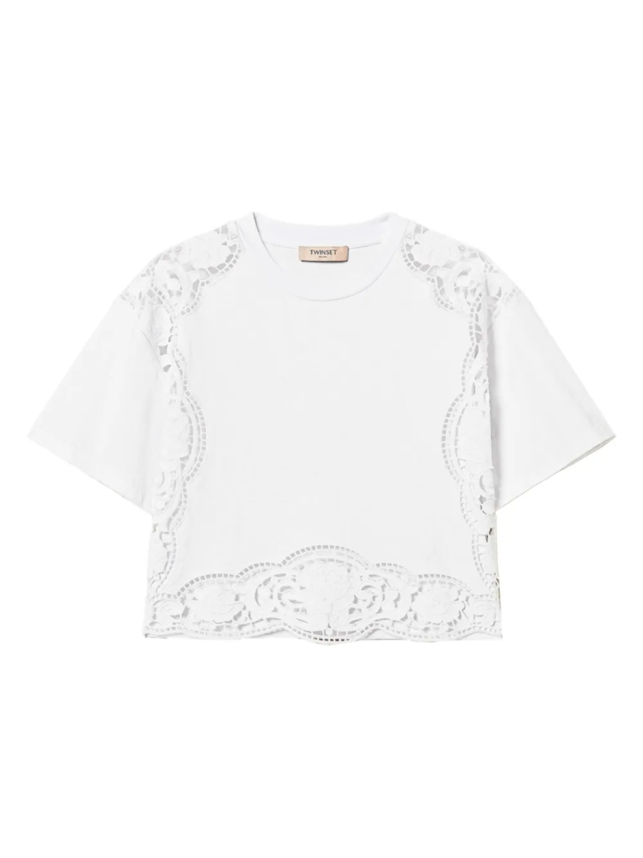 Блузка с английской вышивкой TWINSET, белый
Блузка с английской вышивкой TWINSET, белый