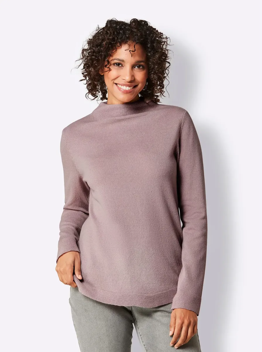 CREATION L PREMIUM вязаный свитер "кашемировый свитер", лиловый
CREATION L PREMIUM вязаный свитер "кашемировый свитер", лиловый