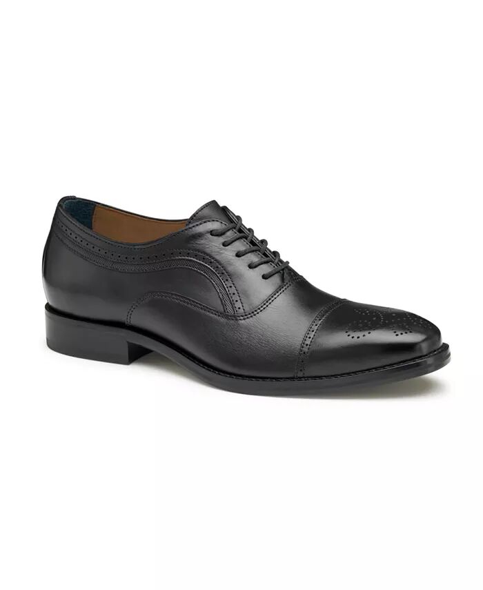 Мужские туфли Danridge Cap Toe Johnston & Murphy, черный 
Мужские туфли Danridge Cap Toe Johnston & Murphy, черный
