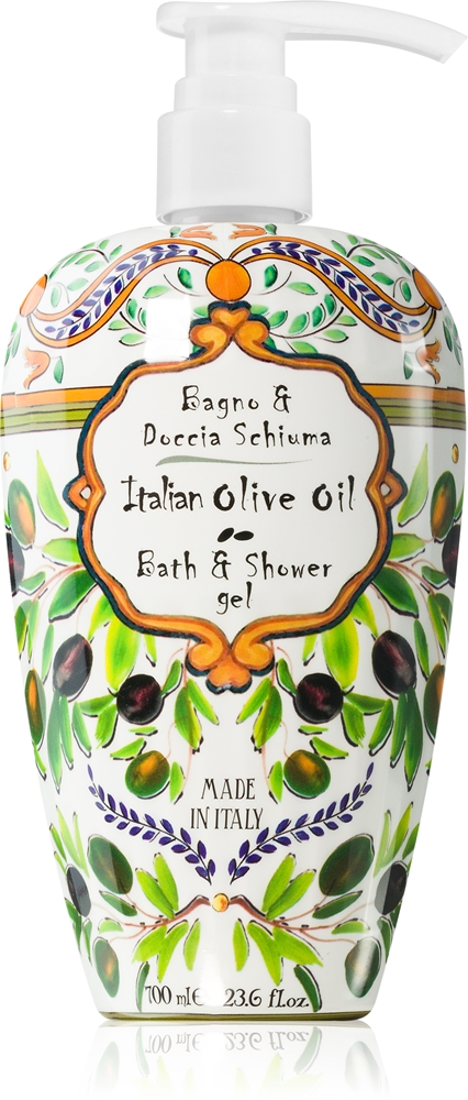 Гель для душа и ванны с оливковым маслом Rudy - Le Maioliche, 700 мл
Гель для душа и ванны с оливковым маслом Rudy - Le Maioliche, 700 мл