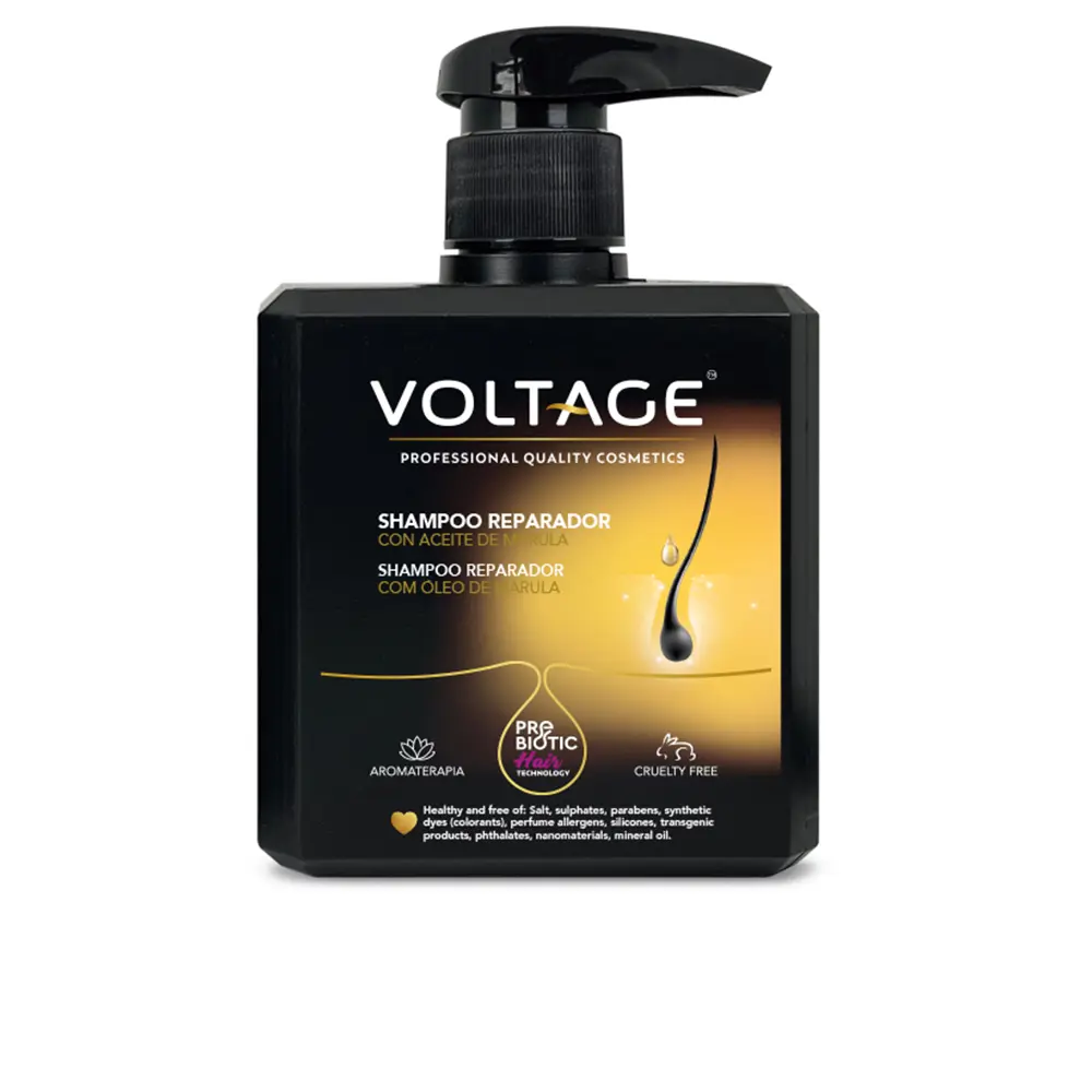 Шампунь Prebiotic hair technology champú reparador con aceite de marula Voltage Cosmetics, 500 мл.
Шампунь Prebiotic hair technology champú reparador con aceite de marula Voltage Cosmetics, 500 мл.