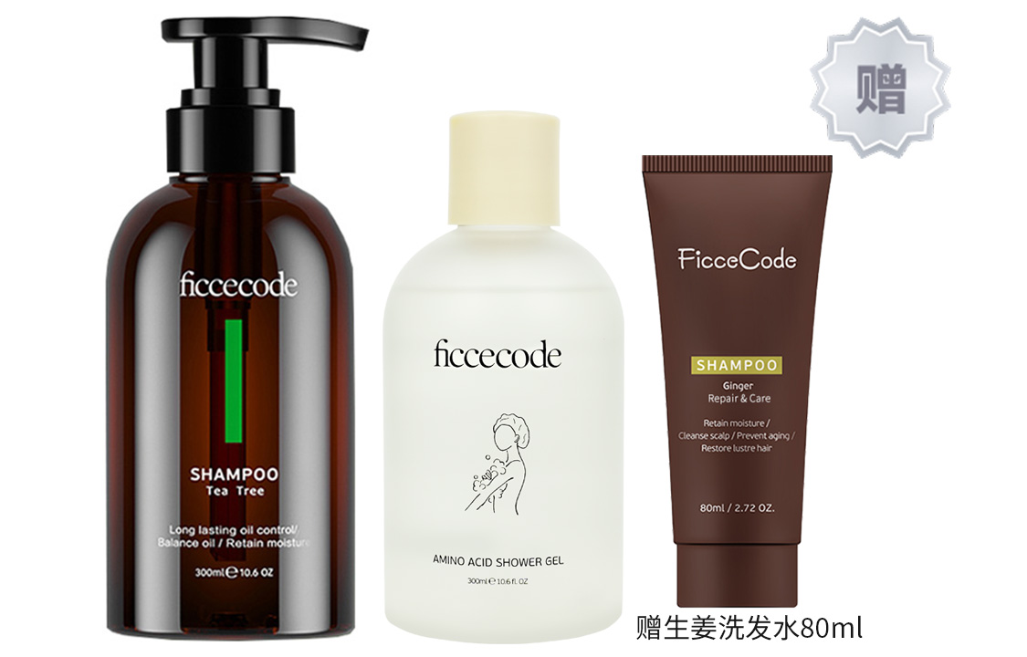 Набор шампуня и кондиционера unisex FicceCode
Набор шампуня и кондиционера unisex FicceCode