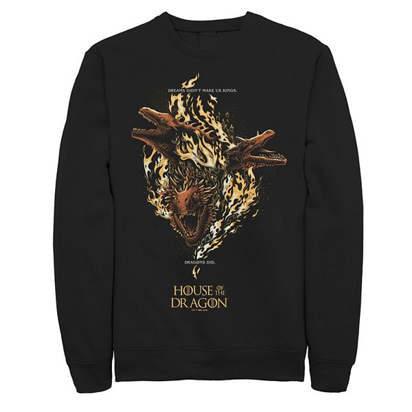 Мужской свитшот House of the Dragon с принтом огня и драконов Licensed Character
Мужской свитшот House of the Dragon с принтом огня и драконов Licensed Character