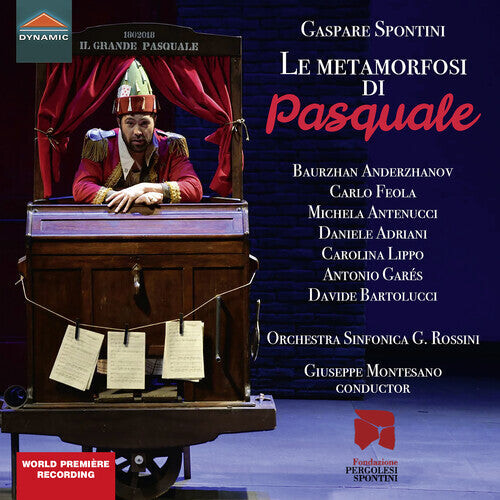 CD диск Spontini / Feola / Montesano: Metamorfosi Di Pasquale
CD диск Spontini / Feola / Montesano: Metamorfosi Di Pasquale