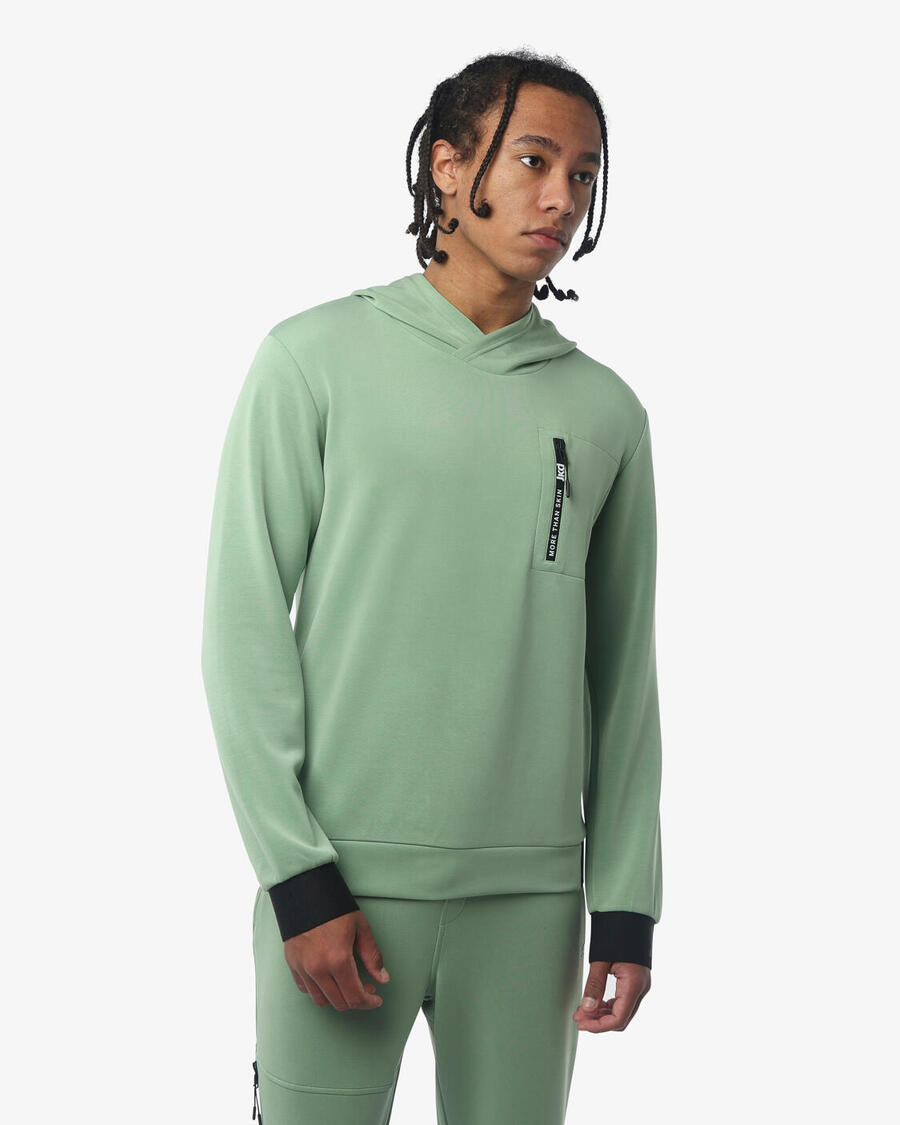 JAKED Зеленая синтетическая фитнес-толстовка для мужчин
JAKED Зеленая синтетическая фитнес-толстовка для мужчин