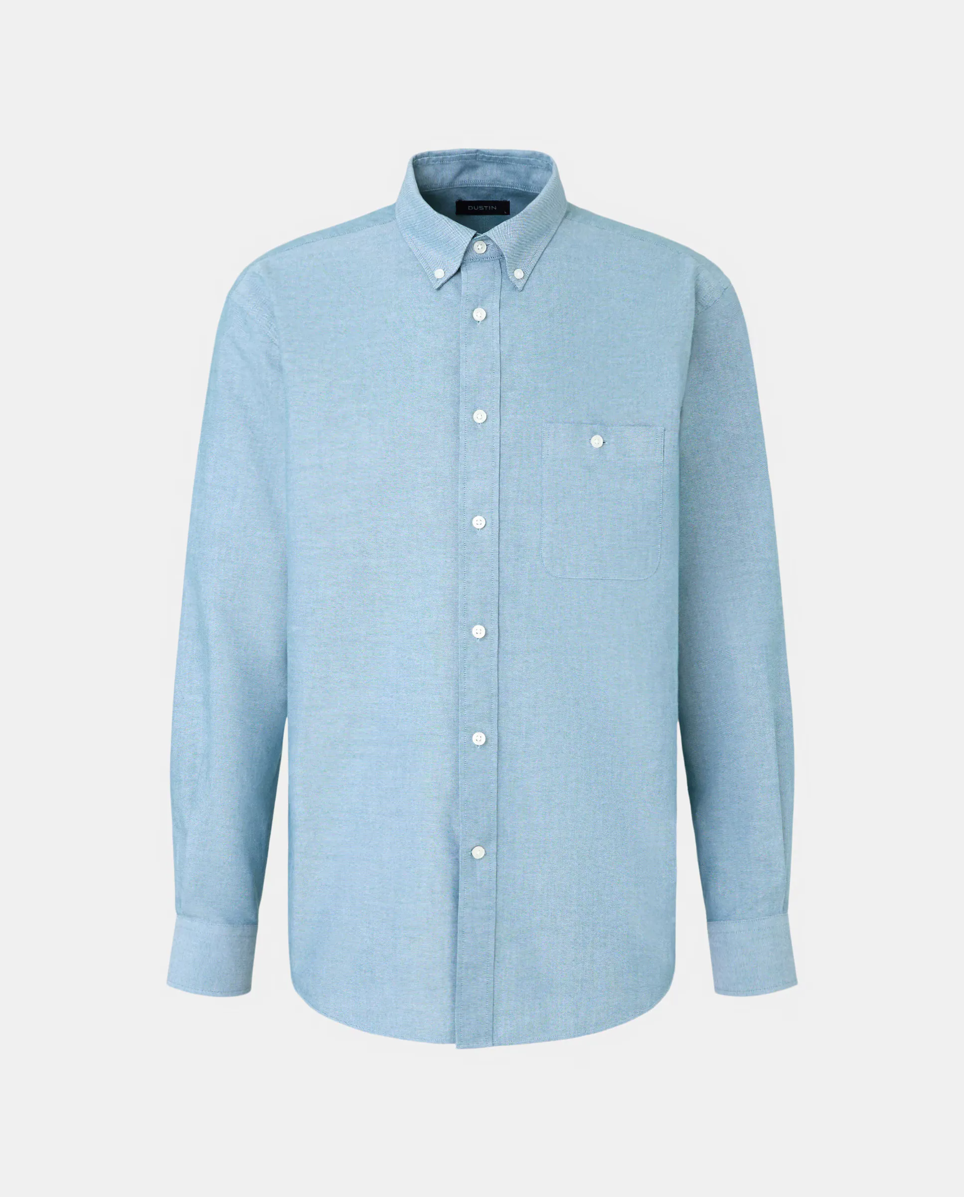 Мужская классическая однотонная рубашка Oxford с длинным рукавом Dustin, бирюзовый
Мужская классическая однотонная рубашка Oxford с длинным рукавом Dustin, бирюзовый