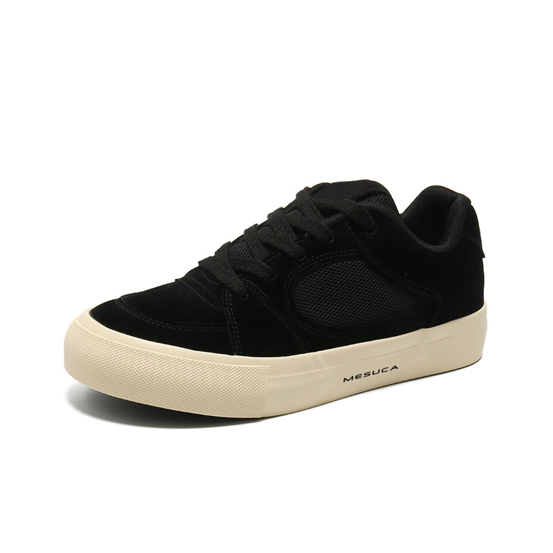Нескользящие, износостойкие, дышащие, увеличивающие рост низкие кроссовки для скейтбординга, мужские, черные MESUCA, Black 
Нескользящие, износостойкие, дышащие, увеличивающие рост низкие кроссовки для скейтбординга, мужские, черные MESUCA, Black