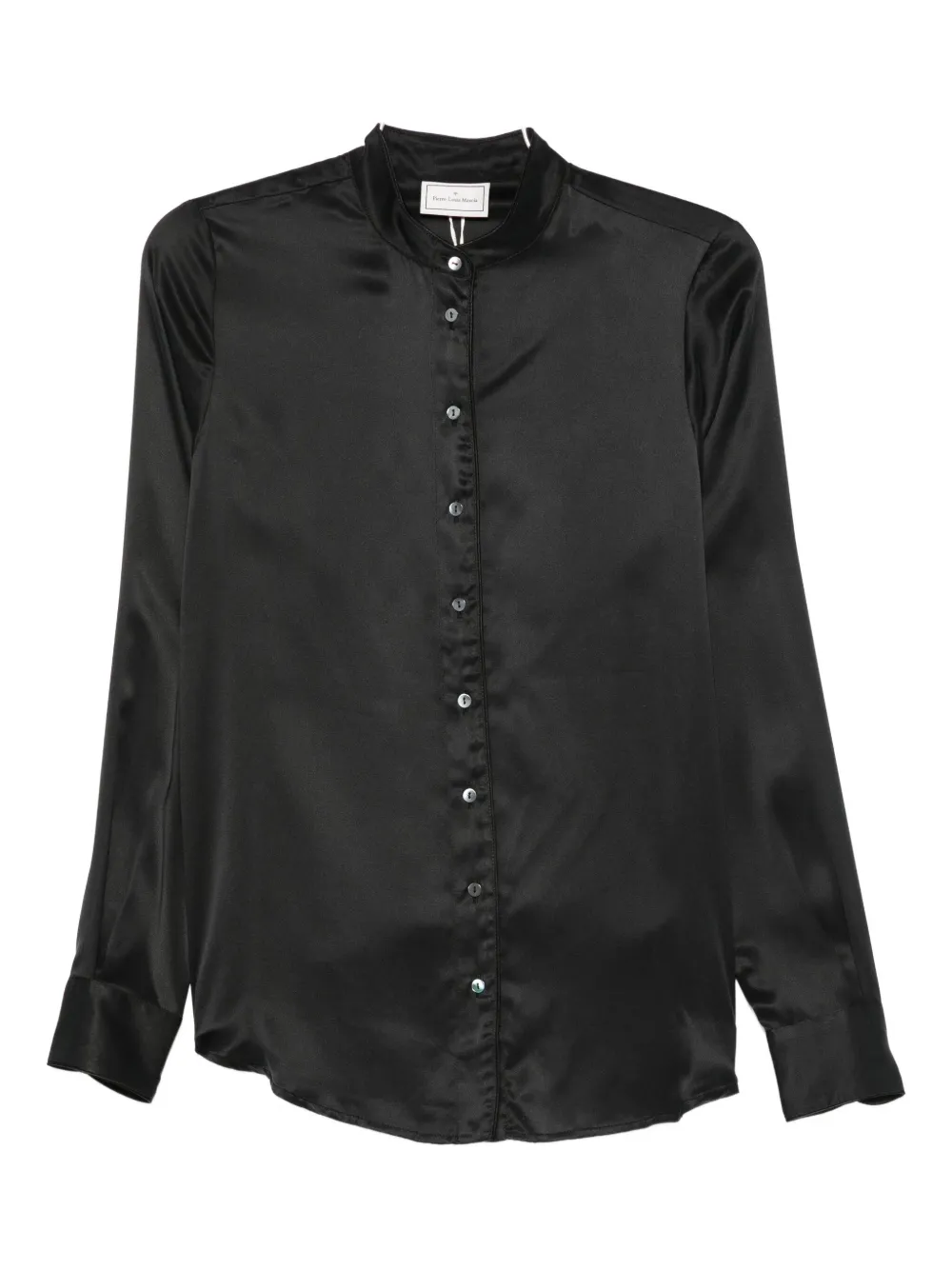 Шелковая рубашка Pierre-Louis Mascia, черный
Шелковая рубашка Pierre-Louis Mascia, черный