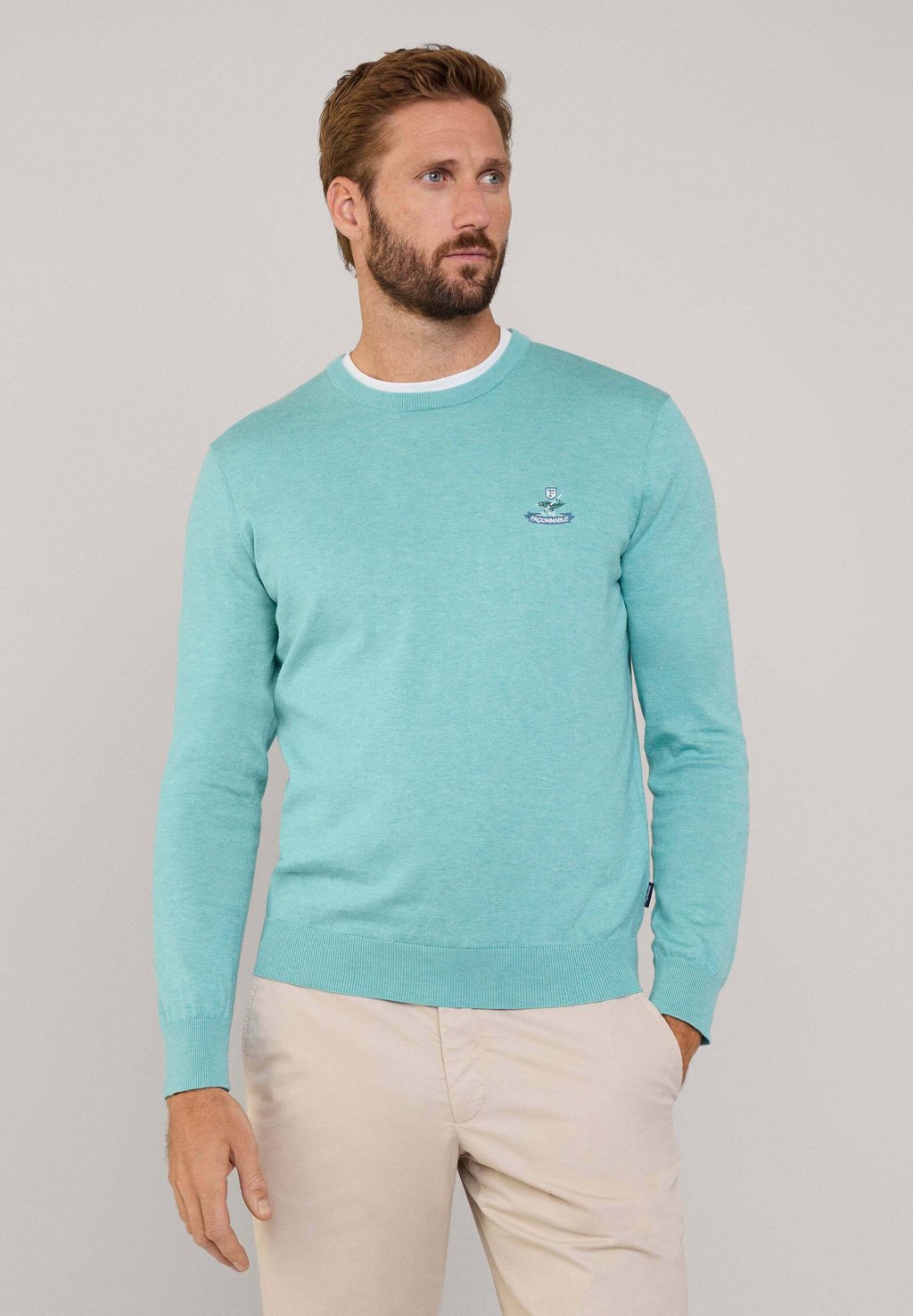 Свитер CO CREW BIRDIE Façonnable, бирюзовый
Свитер CO CREW BIRDIE Façonnable, бирюзовый