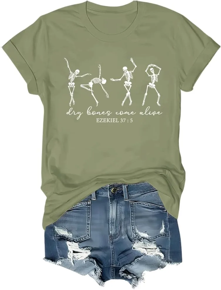 Футболка Dry Bones Come Alive, смешной скелет для мужчин и женщин NACJOM
Футболка Dry Bones Come Alive, смешной скелет для мужчин и женщин NACJOM