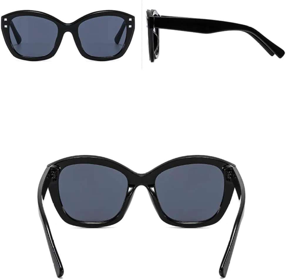 Солнцезащитные очки MUTYNE Oversized Cat eye для женщин и мужчин, роскошные очки, розовые очки, винтажные солнцезащитные очки UV400, розовые очки, черные, 1
Солнцезащитные очки MUTYNE Oversized Cat eye для женщин и мужчин, роскошные очки, розовые очки, винтажные солнцезащитные очки UV400, розовые очки, черные, 1