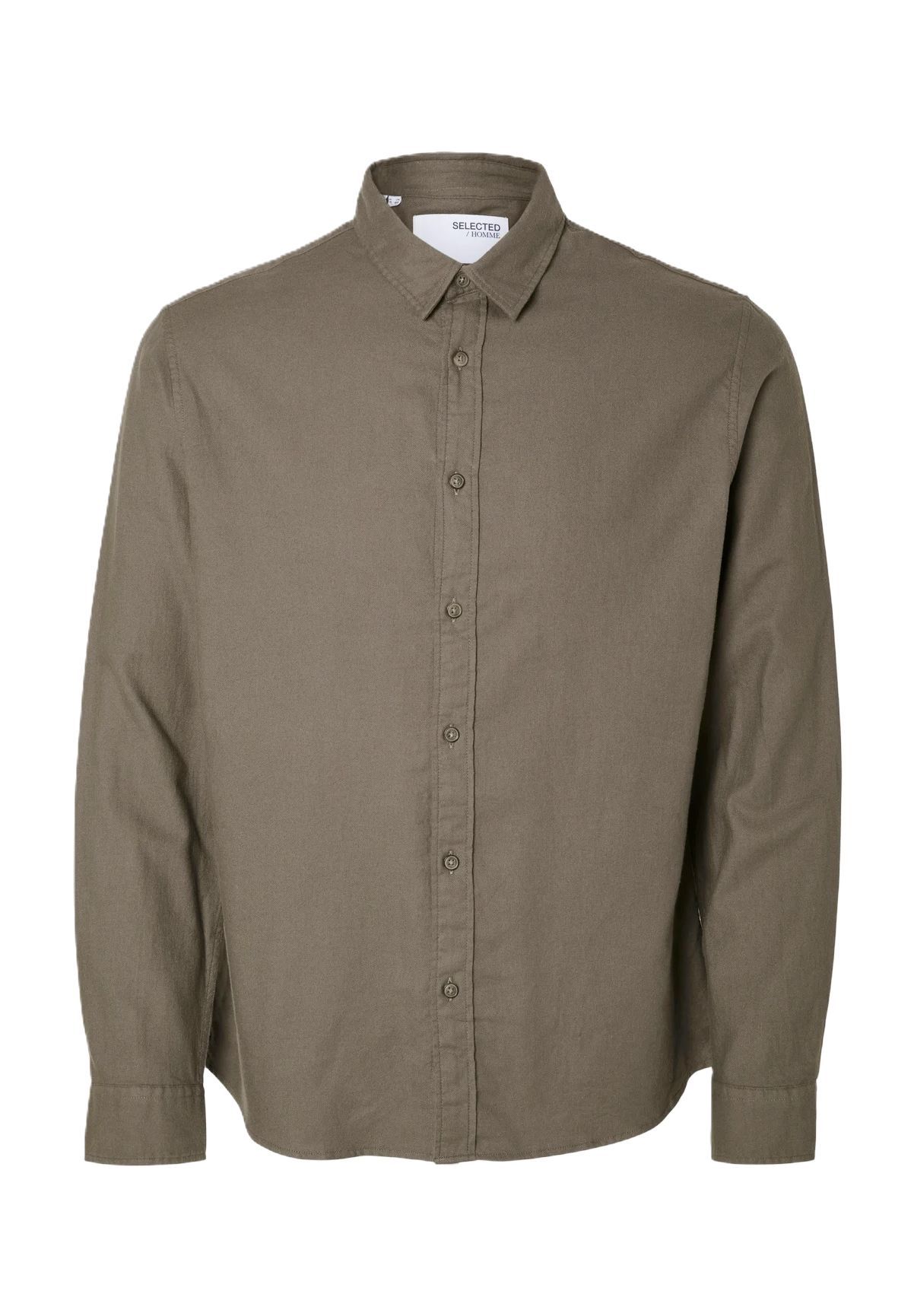 Фланелевая рубашка, приталенный крой, воротник Кент, мужская SELECTED, цвет 202890002 Morel Brown
Фланелевая рубашка, приталенный крой, воротник Кент, мужская SELECTED, цвет 202890002 Morel Brown