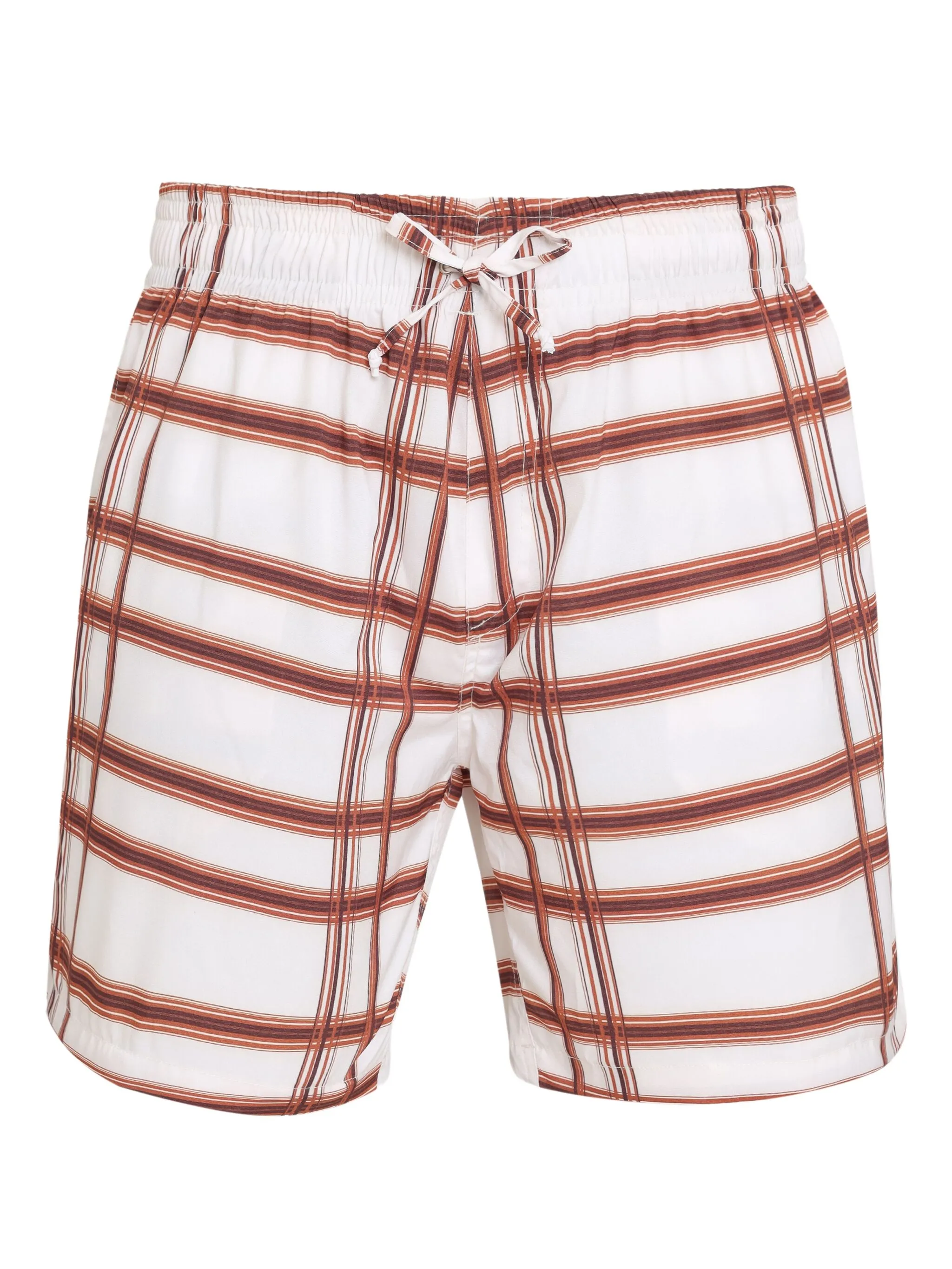 Клетчатые плавки-шорты с кулиской Amir Slama, белый
Клетчатые плавки-шорты с кулиской Amir Slama, белый