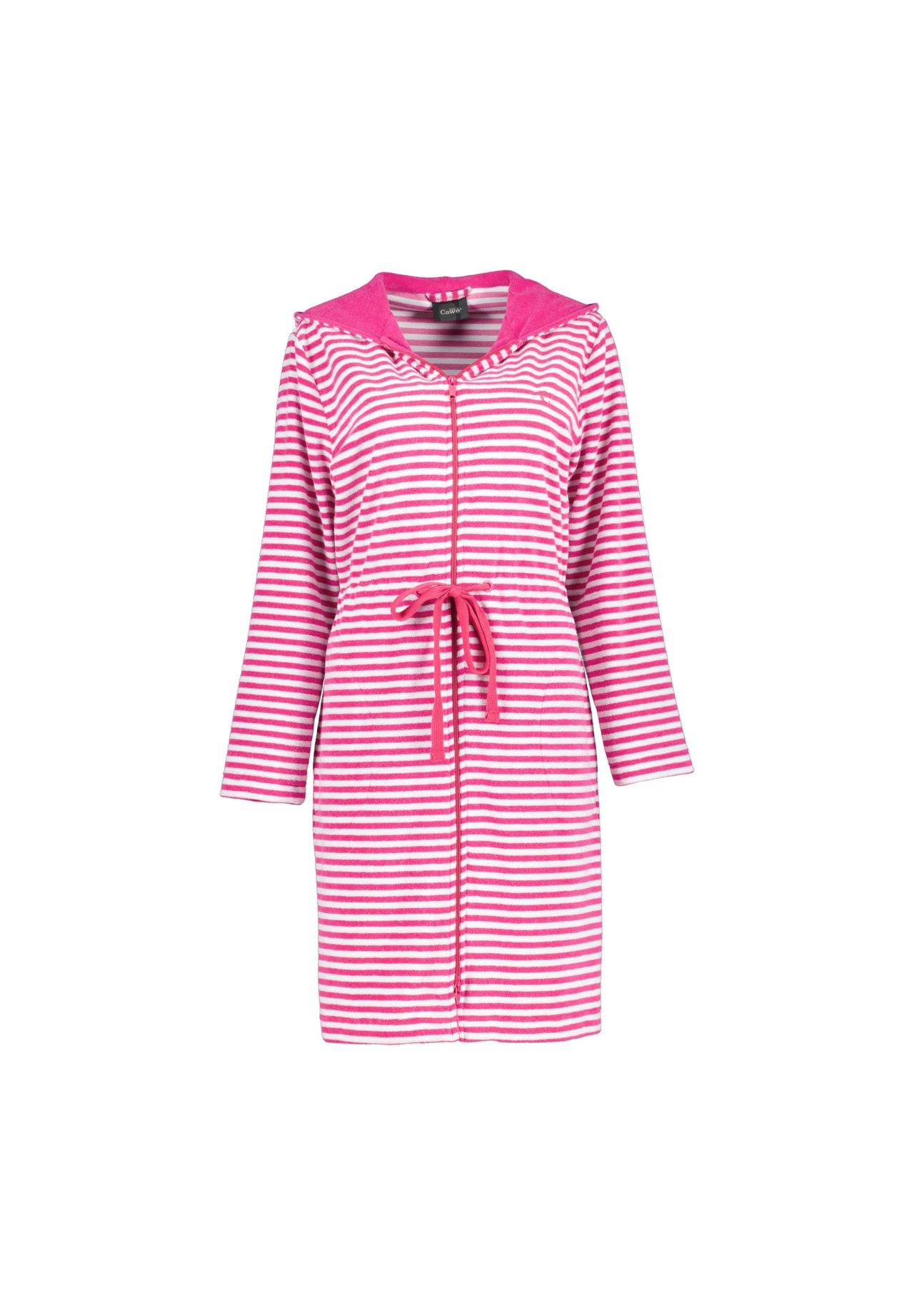 Халат женский полупальто с капюшоном Campus 834 розовый - 27 Cawö
Халат женский полупальто с капюшоном Campus 834 розовый - 27 Cawö