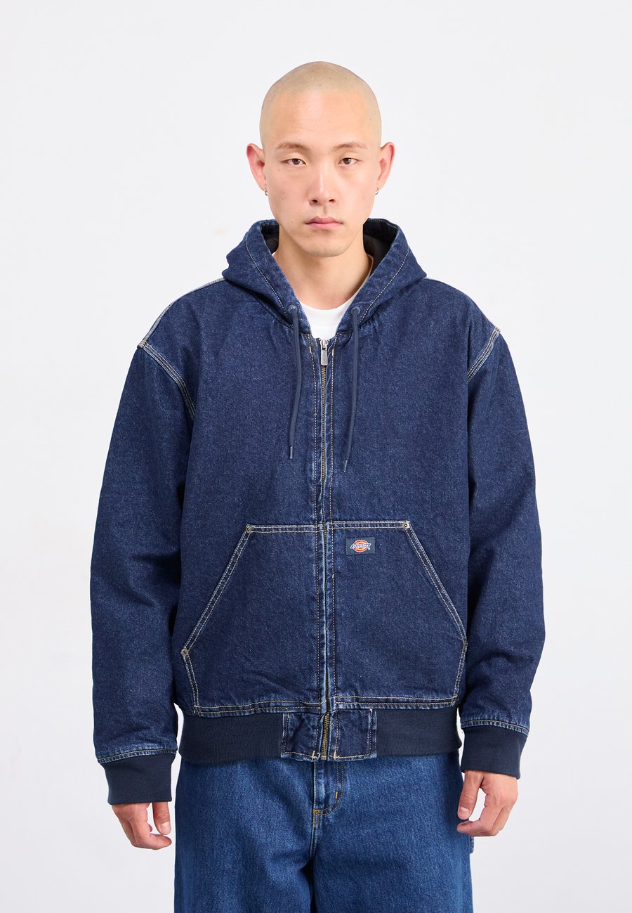 Куртка Dickies HILHAM HOODED JACKET, Dark Indigo/Dark-Blue Denim
Куртка Dickies HILHAM HOODED JACKET, Dark Indigo/Dark-Blue Denim