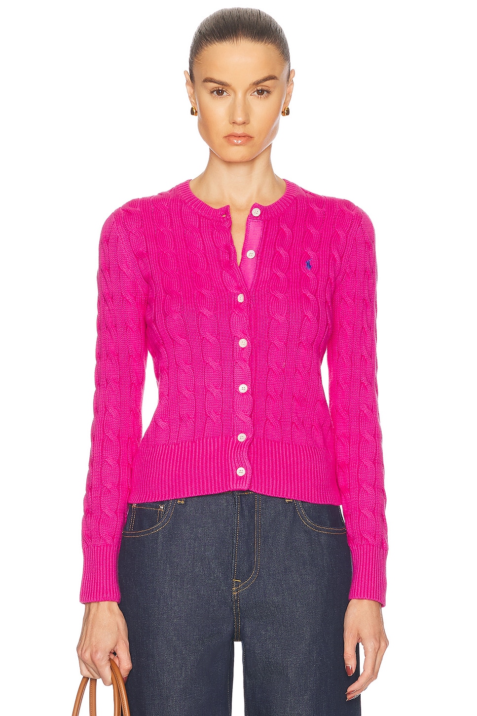 Вязаный хлопковый свитер с круглым вырезом Polo Ralph Lauren, Regatta Pink
Вязаный хлопковый свитер с круглым вырезом Polo Ralph Lauren, Regatta Pink