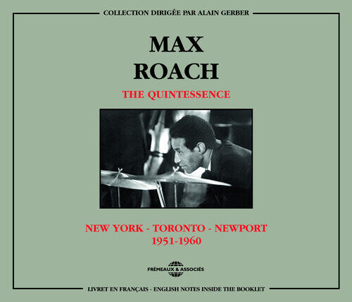 CD диск Roach, Max & the Quintessence: New York Toronto Newport 1951-60 
CD диск Roach, Max & the Quintessence: New York Toronto Newport 1951-60