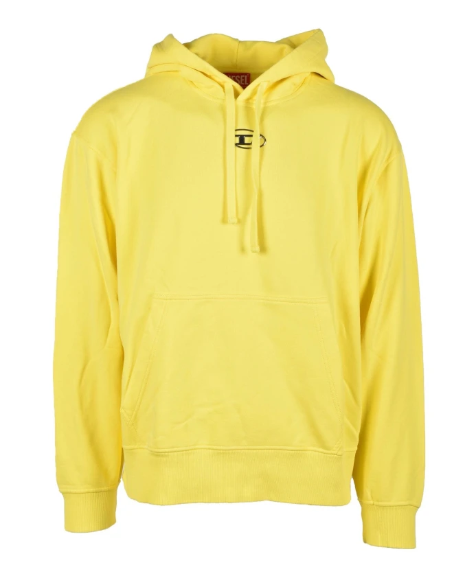 Хлопковая толстовка Diesel, желтый
Хлопковая толстовка Diesel, желтый