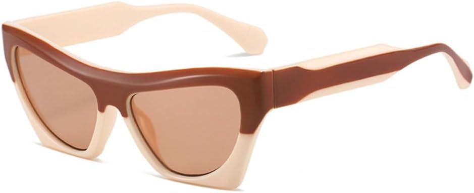 Модные двухцветные солнцезащитные очки «кошачий глаз» для женщин, защита от ультрафиолета UV400, ретро-панк, трендовые солнцезащитные очки для мужчин TYUVIVO, Beige Light Tea
Модные двухцветные солнцезащитные очки «кошачий глаз» для женщин, защита от ультрафиолета UV400, ретро-панк, трендовые солнцезащитные очки для мужчин TYUVIVO, Beige Light Tea