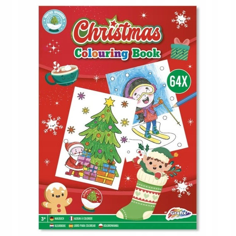 Рождественская раскраска Рождественская раскраска 64 страницы А4 OPENHOME
Рождественская раскраска Рождественская раскраска 64 страницы А4 OPENHOME