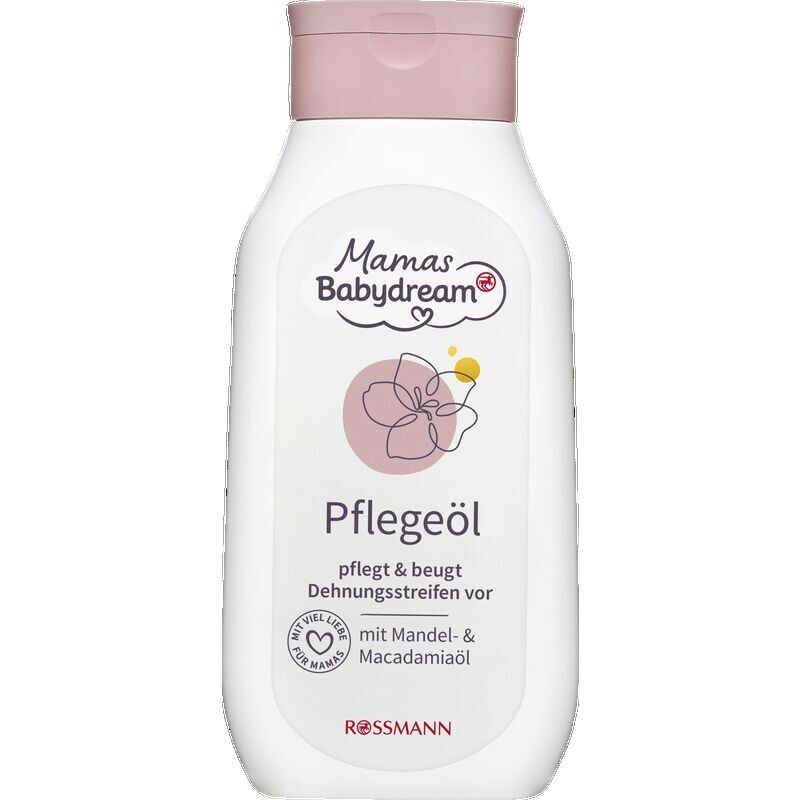 Масло для ухода Mamas Babydream, 250 ml
Масло для ухода Mamas Babydream, 250 ml