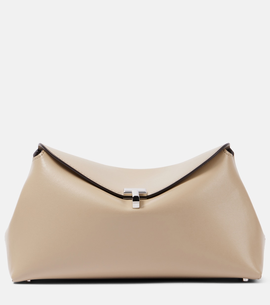 Кожаный клатч T-Lock Toteme, Fawn 125
Кожаный клатч T-Lock Toteme, Fawn 125