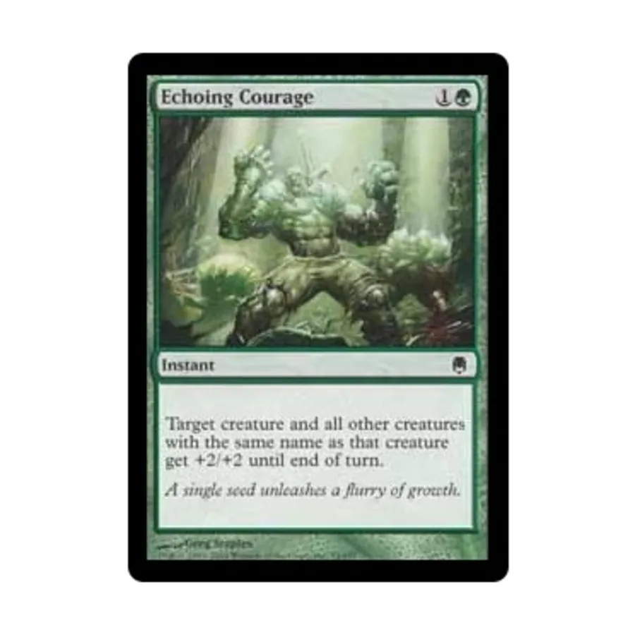 CCG Эхо мужества (С), MTG - Darksteel
CCG Эхо мужества (С), MTG - Darksteel