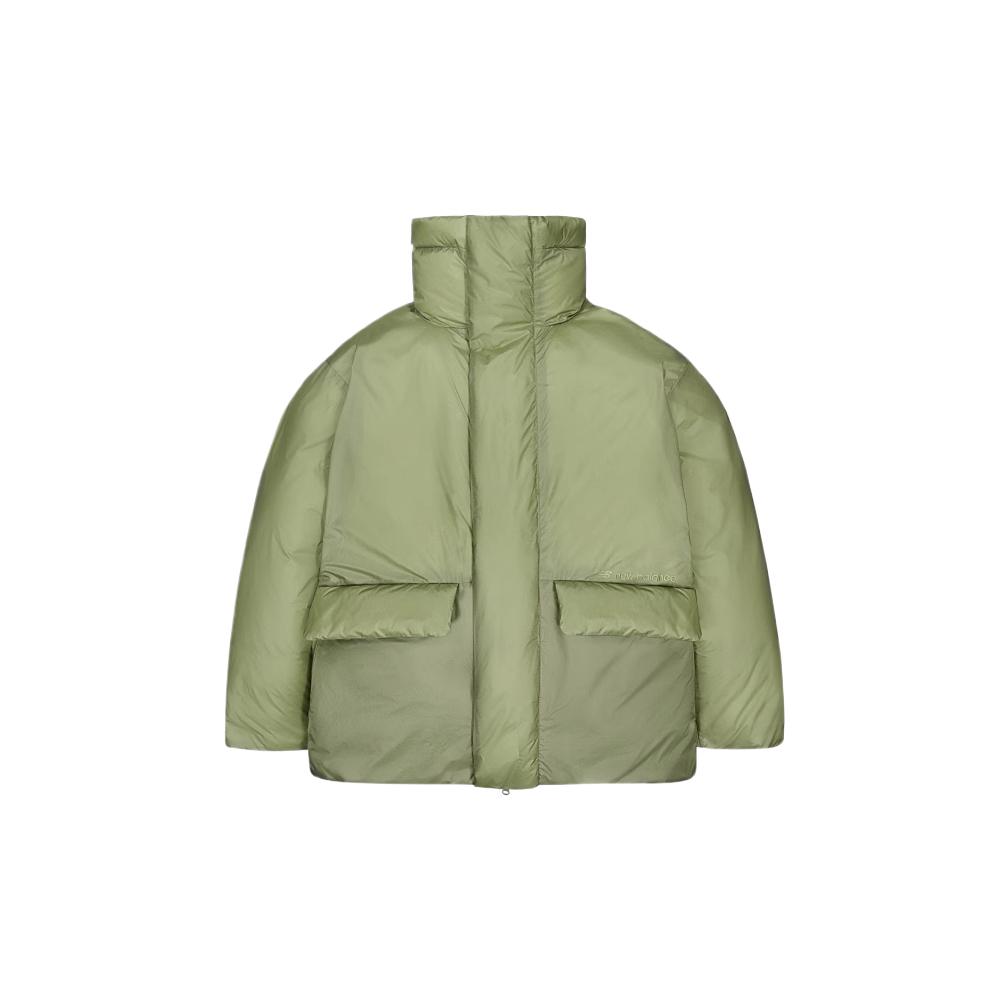 New Balance Зеленая куртка-пуховик мужская Down Jacket Men's Green, Green 
New Balance Зеленая куртка-пуховик мужская Down Jacket Men's Green, Green