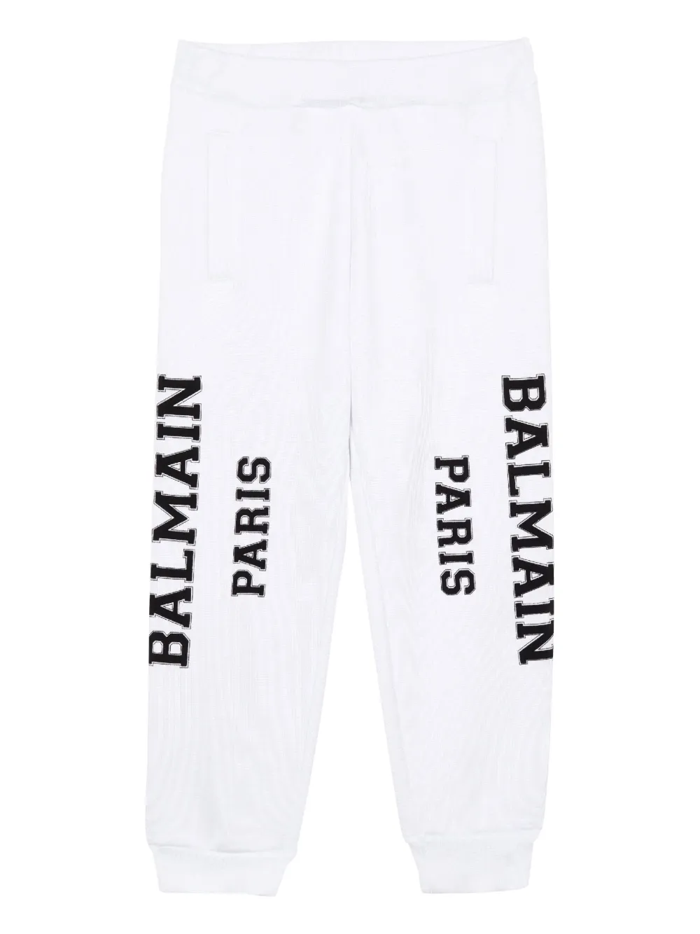 Спортивные брюки с логотипом Balmain Kids, белый
Спортивные брюки с логотипом Balmain Kids, белый
