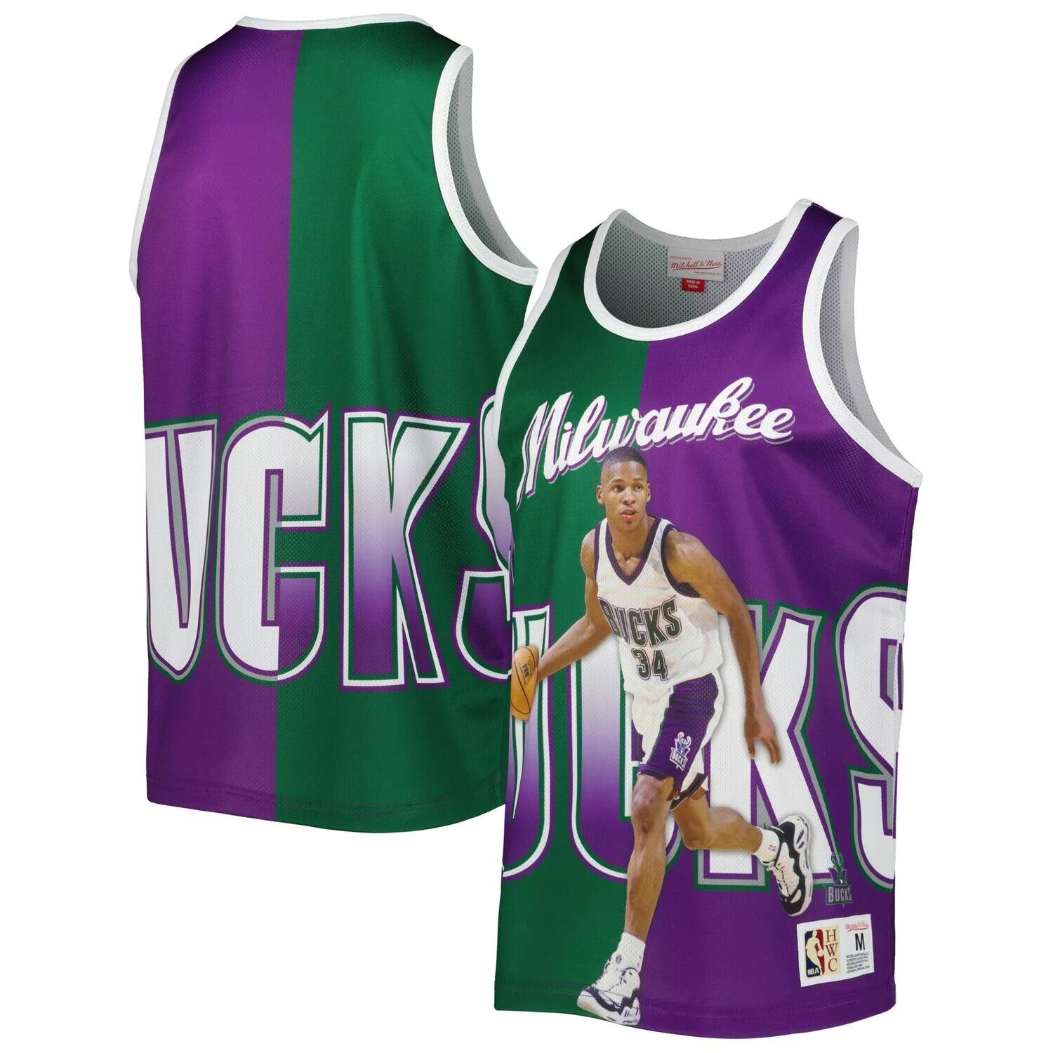 Мужская майка Mitchell & Ness Ray Allen Hunter зелено-фиолетовая с сублимированной отделкой Milwaukee Bucks Player, Зеленый, Мужская майка Mitchell & Ness Ray Allen Hunter зелено-фиолетовая с сублимированной отделкой Milwaukee Bucks Player
Мужская майка Mitchell & Ness Ray Allen Hunter зелено-фиолетовая с сублимированной отделкой Milwaukee Bucks Player, Зеленый, Мужская майка Mitchell & Ness Ray Allen Hunter зелено-фиолетовая с сублимированной отделкой Milwaukee Bucks Player
